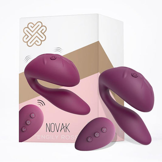 Novak Vibe for Couples Remote Control USB Purple - UABDSM