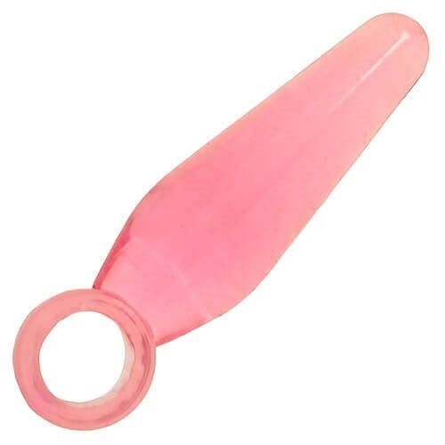 Loving Joy Finger Fun Small Butt Plug Pink - UABDSM