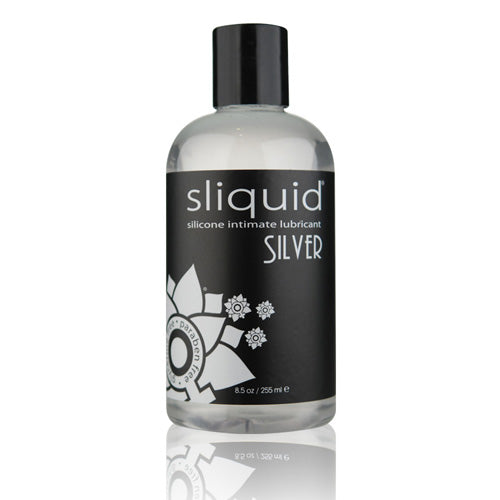 Sliquid Naturals Silver Silicone Lubricant-255ml - UABDSM