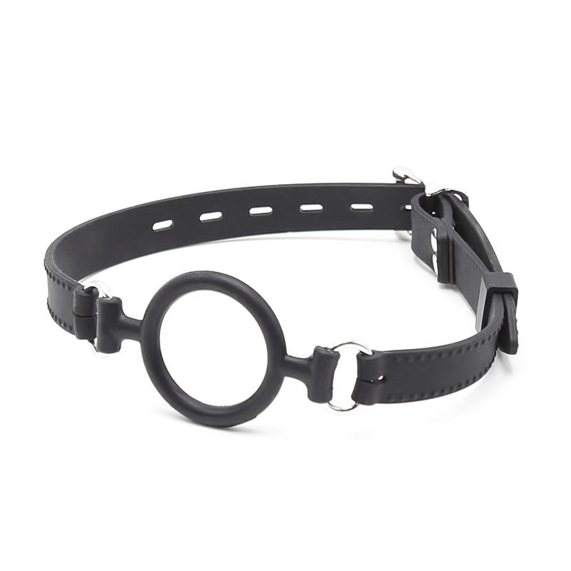 O Ring Ball Gag 5 cm Black - UABDSM