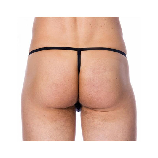 Open Leather G-string One size - UABDSM