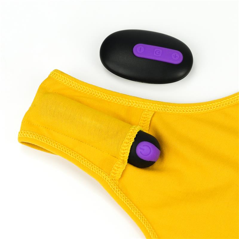 Open Panties with Vibrating Bullet and Remote Control Size L - UABDSM