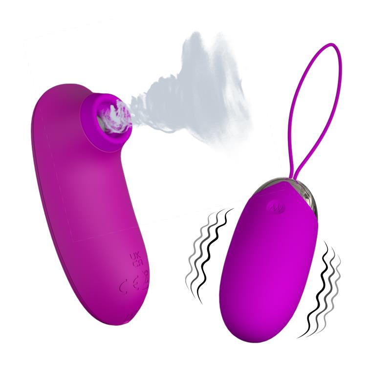 Orthus Set Vibrating Egg and Clitoris Sucker - UABDSM