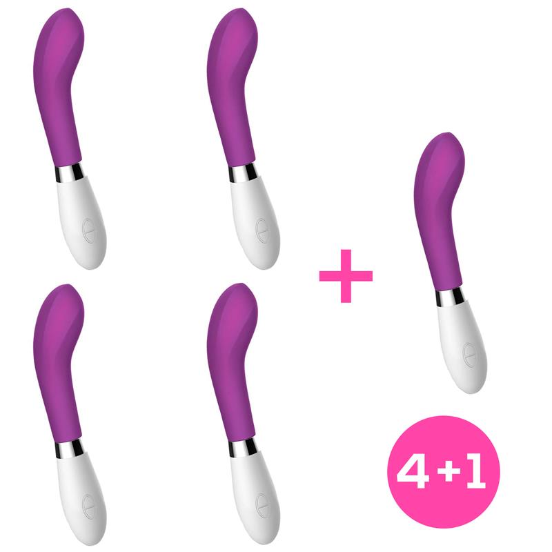 Pack 4+1 Benty Silicone Vibe Purple - UABDSM