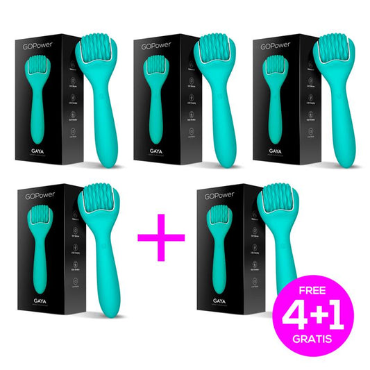 Pack 4+1 Gaya Dual Function Wand Massager SUB Silicone - UABDSM