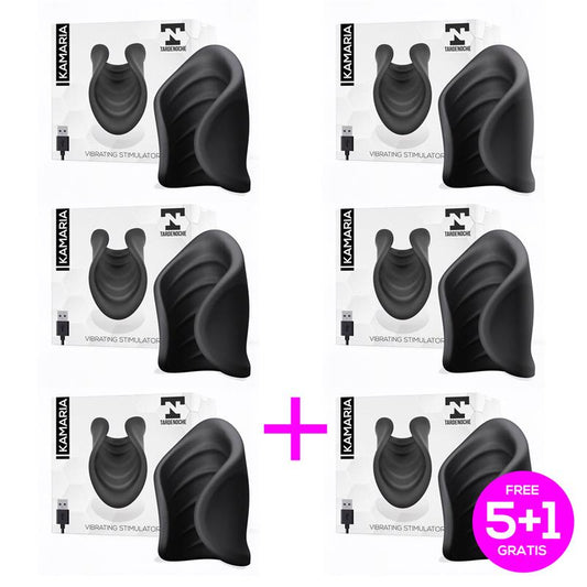 Pack 5+1 Kamaria Masturbator Silicone Rechargable - UABDSM