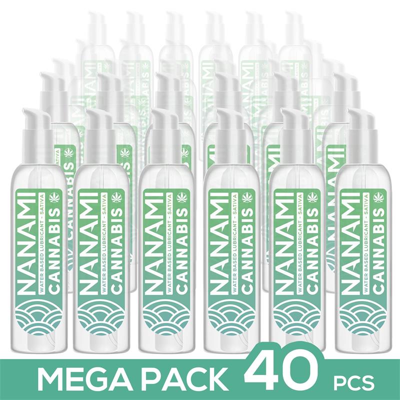 Pack de 40 Water Based Lubricant Cannabis 150 ml - UABDSM