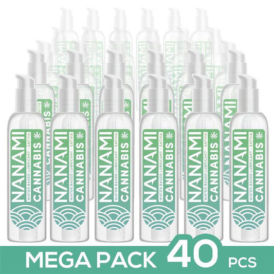 Pack de 40 Water Based Lubricant Cannabis 150 ml - UABDSM
