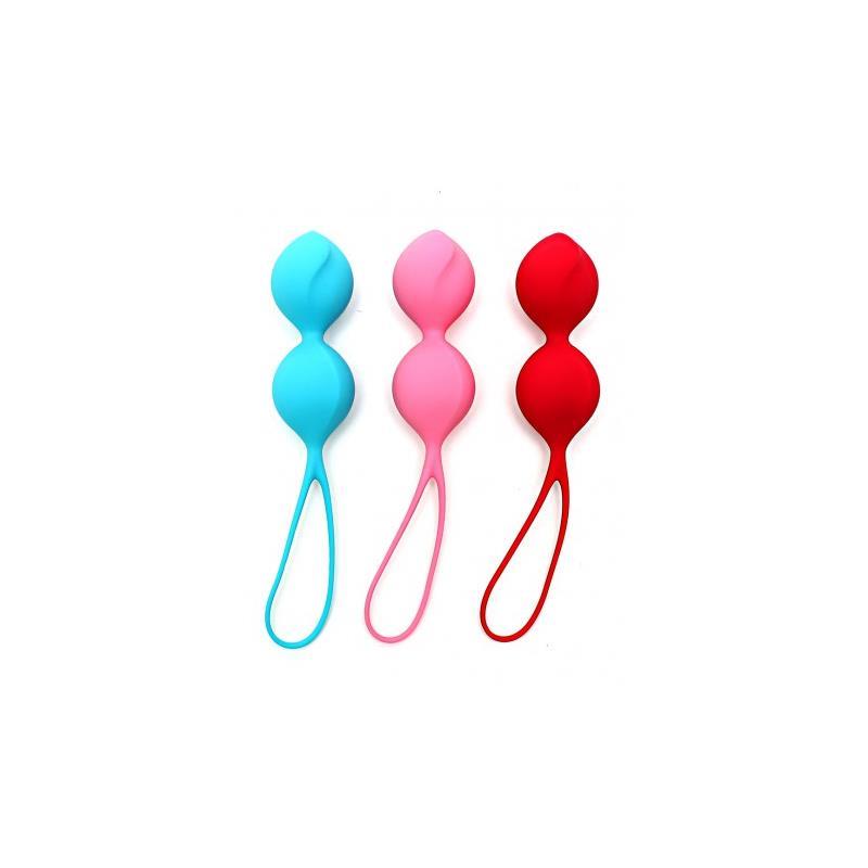 Pack of 3 Ben-Wa Balls V-Balls 2020 Version Silicone - UABDSM