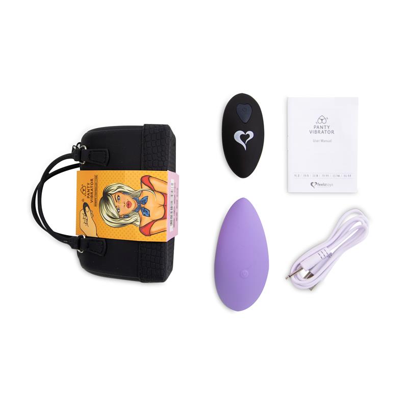 Panty Vibe Remote Controlled Vibrator Purple - UABDSM