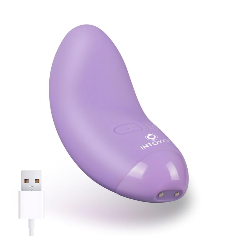 Patty Mini Massager Silicone USB Purple - UABDSM