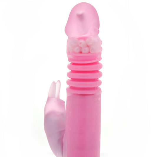 Remote Control Thrusting Rabbit Pearl Vibrator - UABDSM