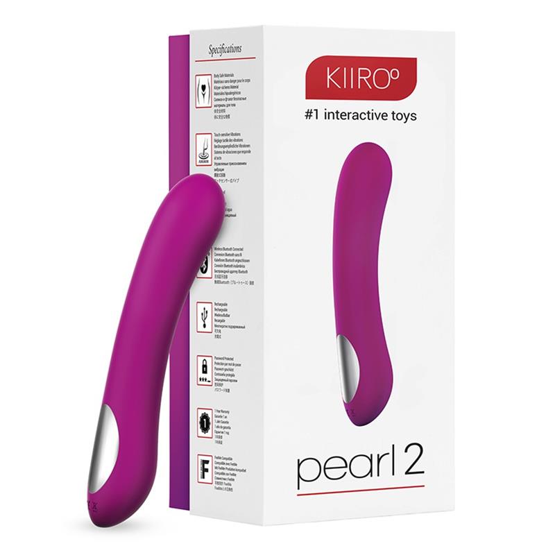 Pearl 2 Interactive Vibe G-Spot Purple - UABDSM