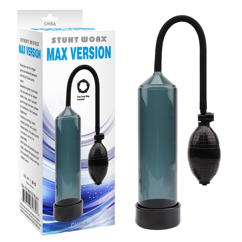 Penis Suction Bomb MAX Version Black - UABDSM