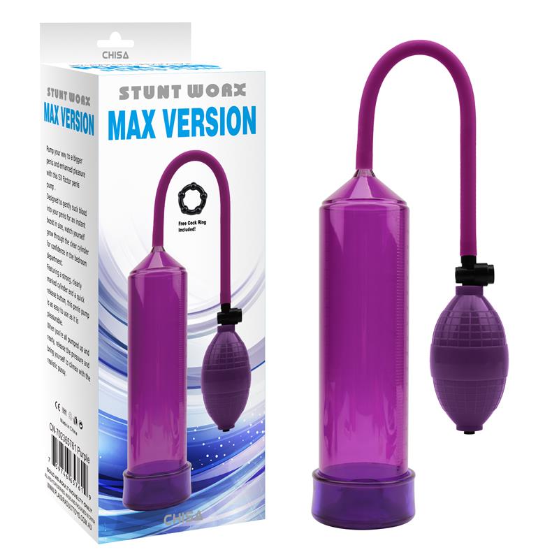 Penis Suction Bomb MAX Version Purple - UABDSM