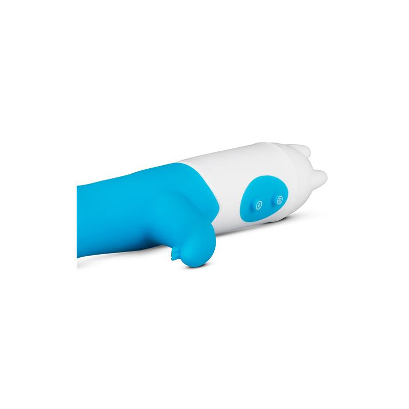 Petite Piper Rabbit Vibrator Blue - UABDSM