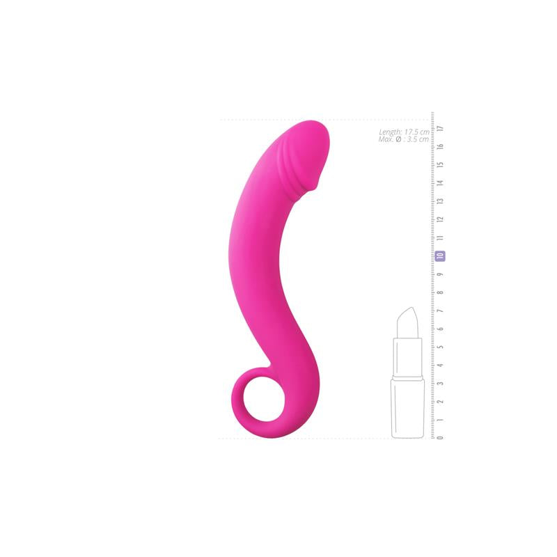 Pink Silicone Dildo - Prostate - UABDSM