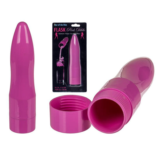 Plastic Botle Pink Stimulator Shape 120 ml - UABDSM