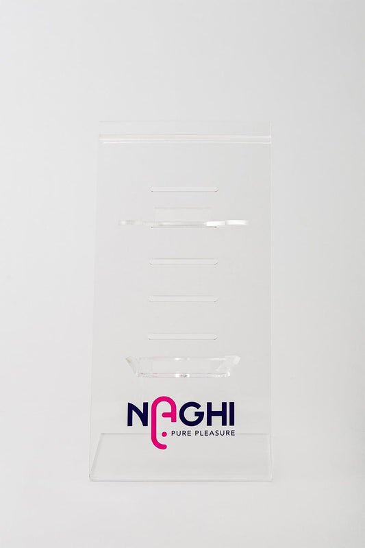 Naghi Acrylic Slat Wall Display