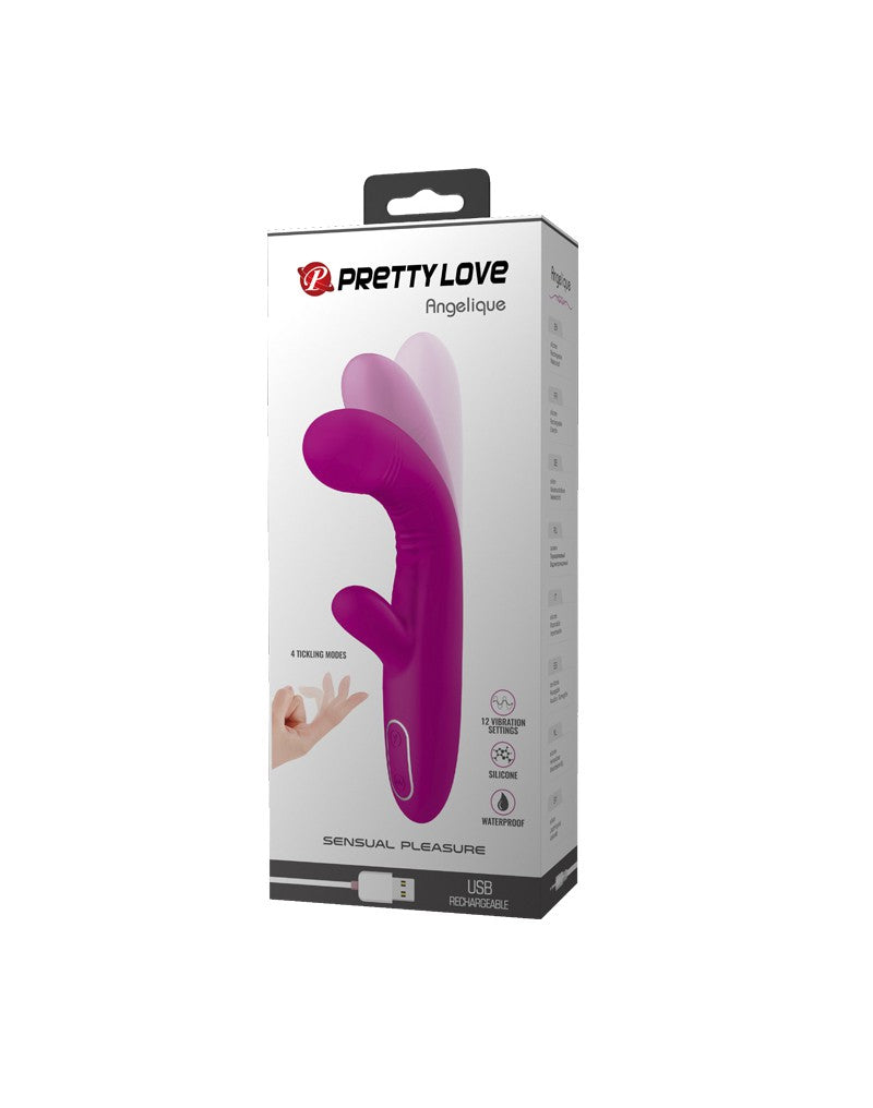 Pretty Love - Angelique - G-Spot Vibrator - Pink - UABDSM