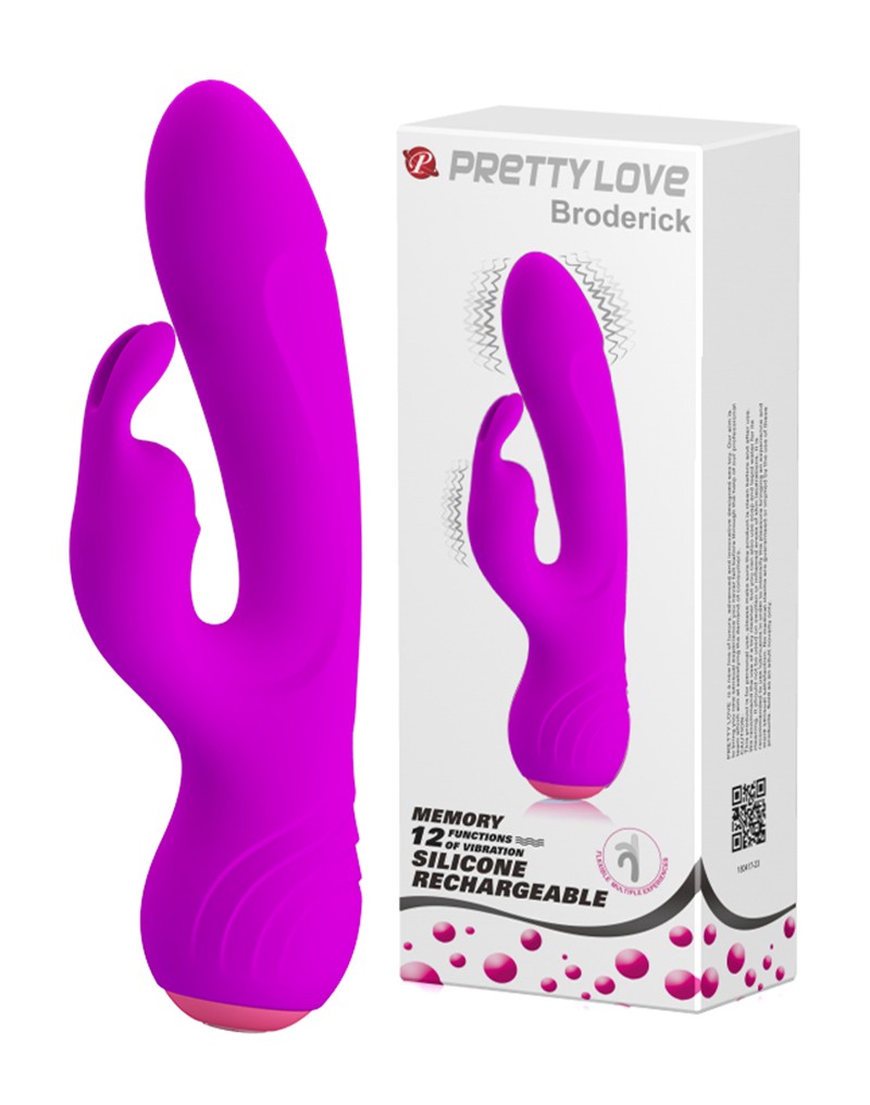 Pretty Love Broderick - Bendable Rabbit Vibrator - UABDSM