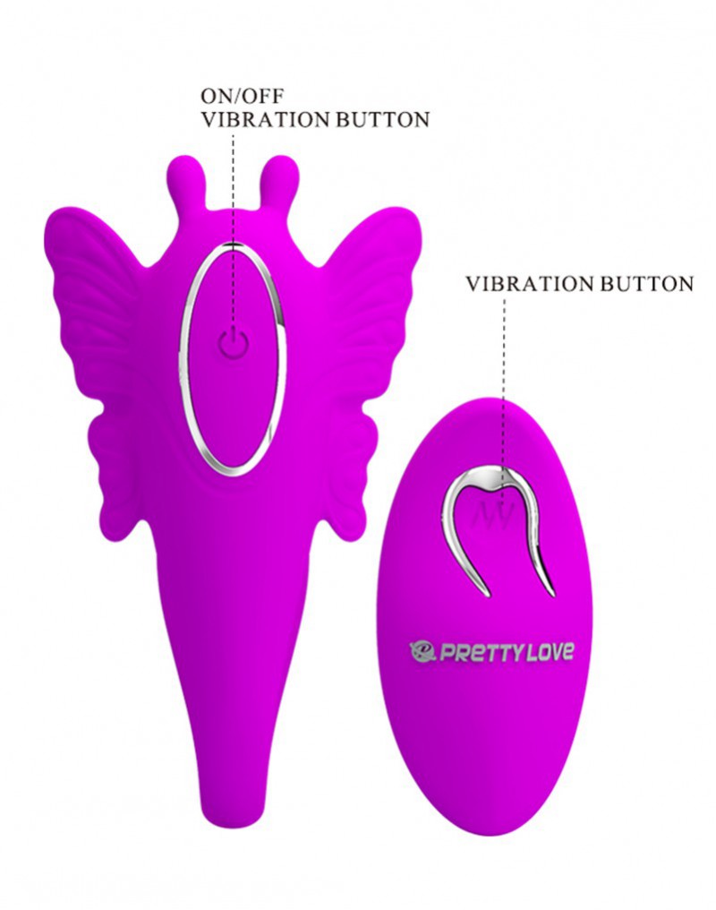 Pretty Love - Chimera - Couple Vibrator With Remote Control - Pink - UABDSM