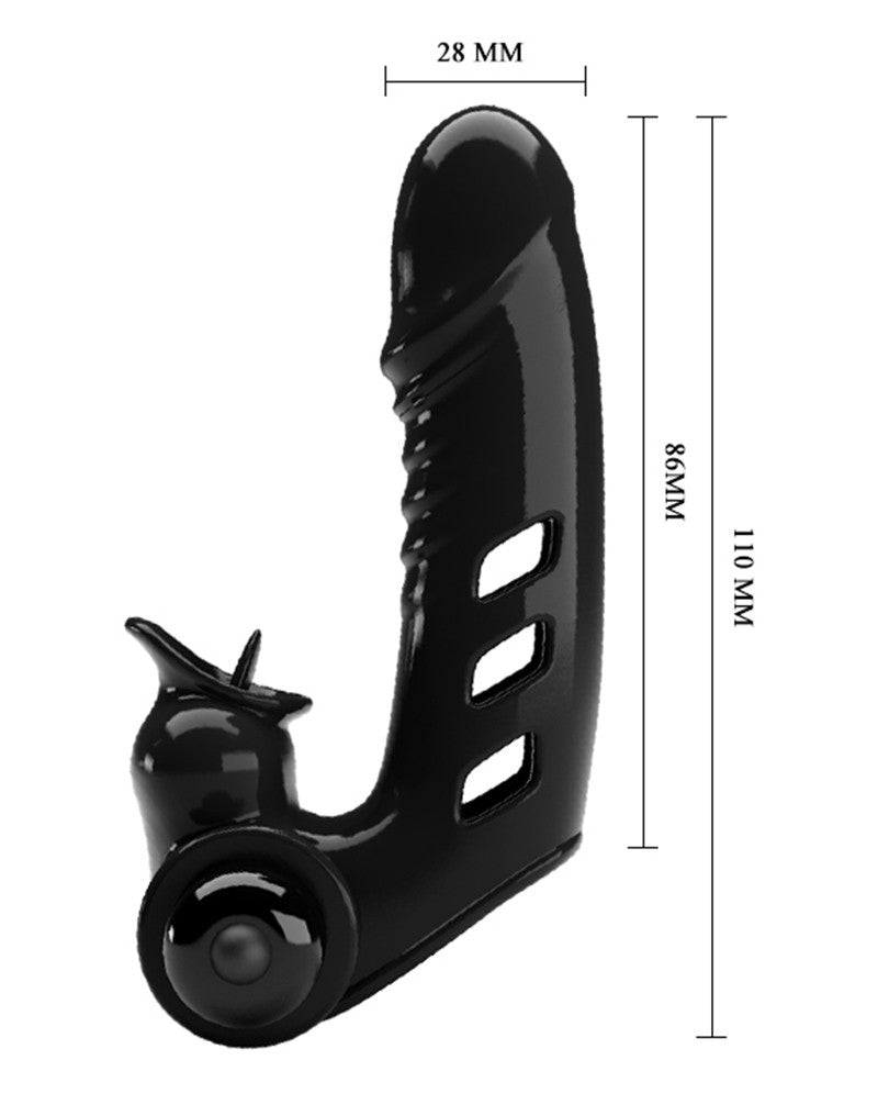 Pretty Love - Corbin - Finger Vibrator - Black - UABDSM