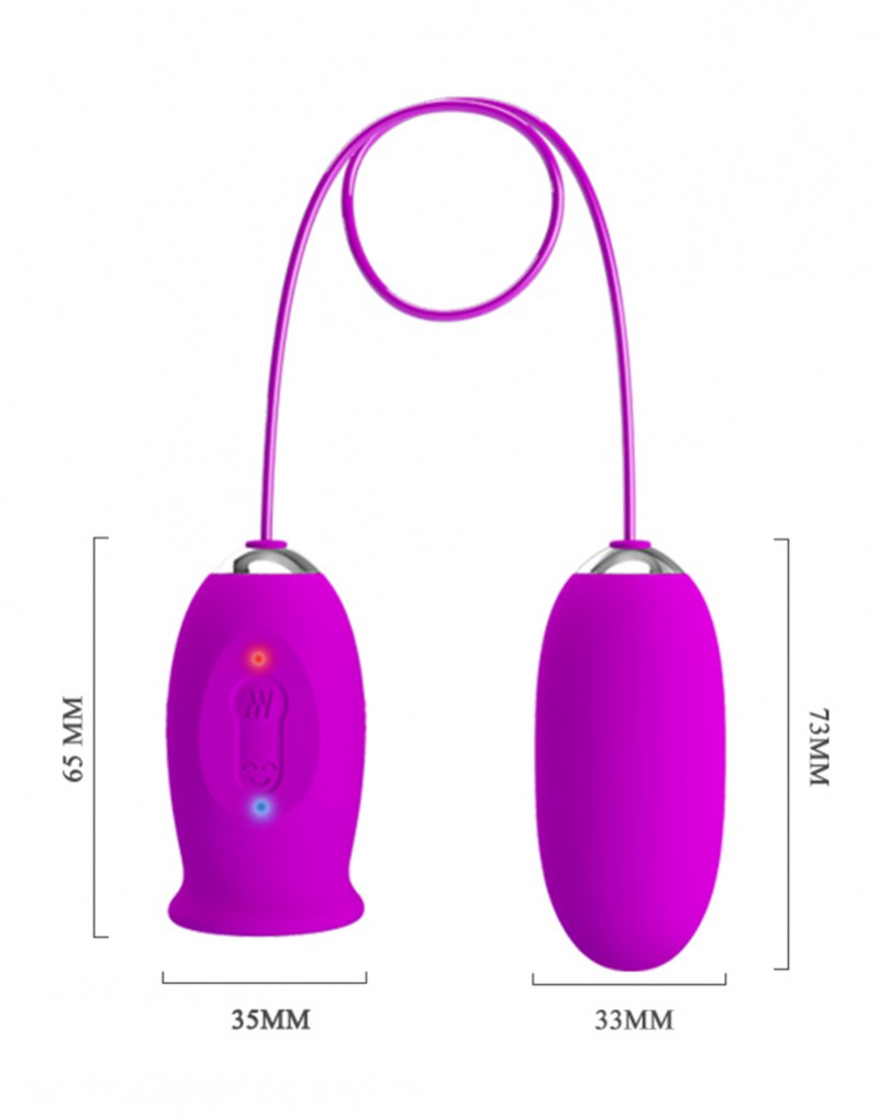 Pretty Love - Daisy 2 In 1 Clit Licker And Vibrating Egg - UABDSM