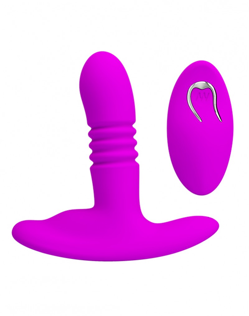 Pretty Love Heather - Remote Controlled Anal Thrusting Vibrator - UABDSM