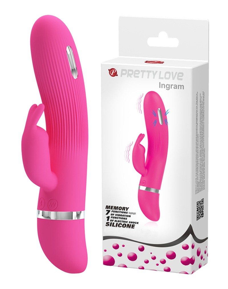 Pretty Love Ingram - Electric Shock Rabbit Vibrator - UABDSM