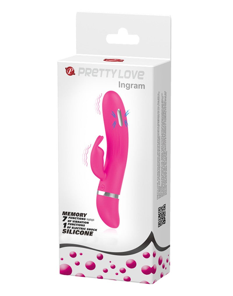 Pretty Love Ingram - Electric Shock Rabbit Vibrator - UABDSM