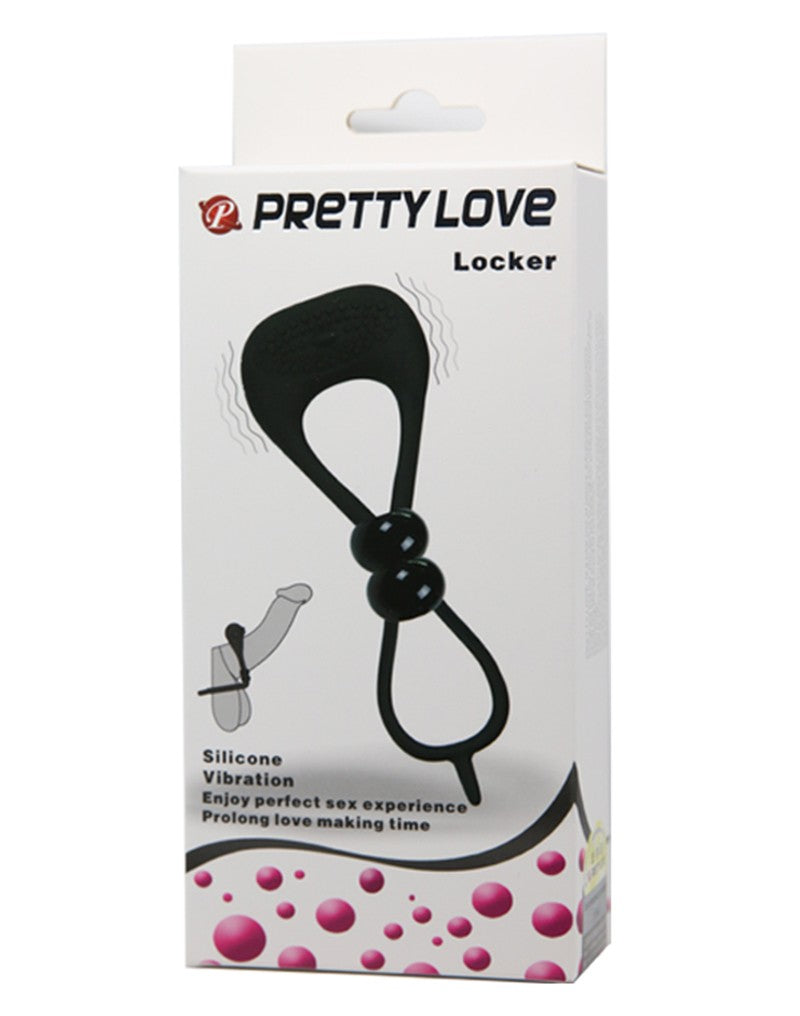 Pretty Love Locker - Vibrating Cockring - UABDSM