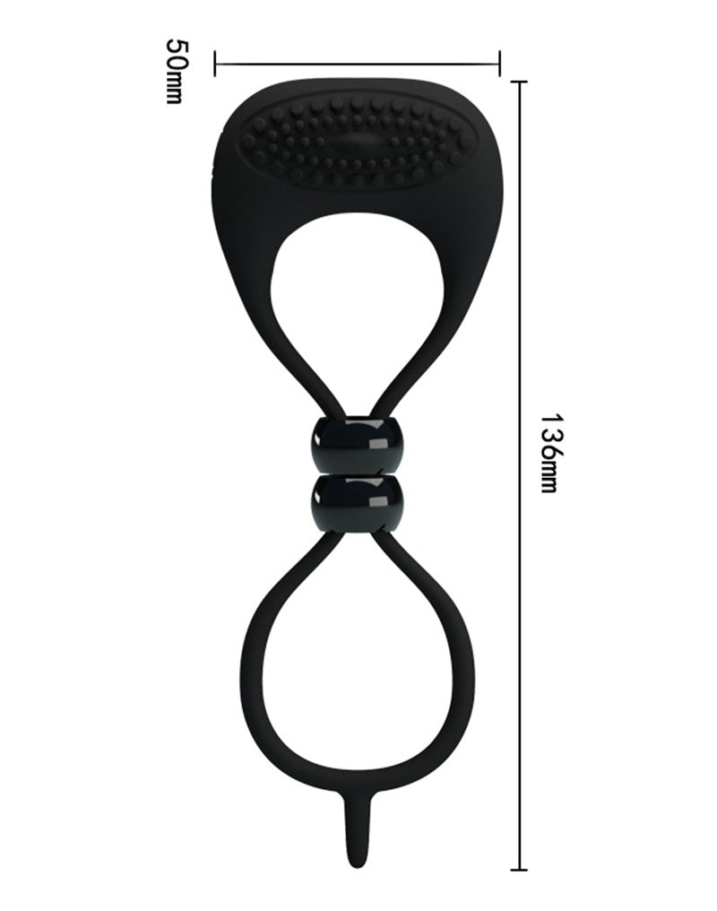 Pretty Love Locker - Vibrating Cockring - UABDSM