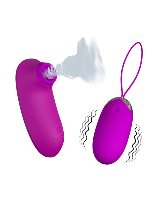 Pretty Love - Orthus - Vibrating Egg With Remote Control - Pink - UABDSM
