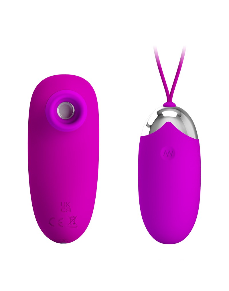 Pretty Love - Orthus - Vibrating Egg With Remote Control - Pink - UABDSM