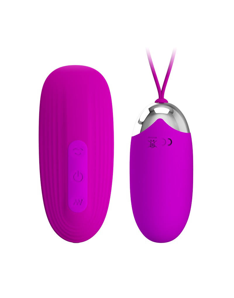Pretty Love - Orthus - Vibrating Egg With Remote Control - Pink - UABDSM