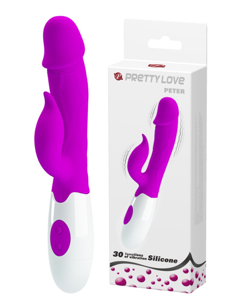 Pretty Love Peter - Dual Motor Rabbit Vibrator - UABDSM