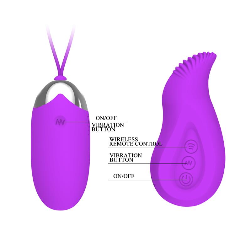 Pretty Love Remote Control Vibe Eden Purple - UABDSM