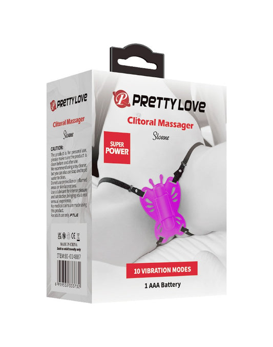 Pretty Love - Sloane - Clitoral Massager - Pink - UABDSM