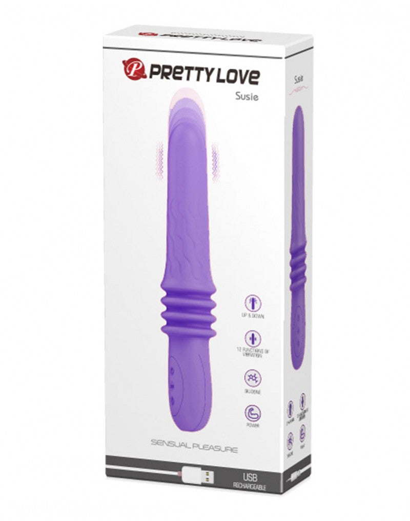 Pretty Love Susie - Thrusting Vibrator - UABDSM