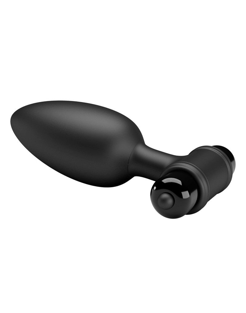 Pretty Love - Vibra Butt Plug II - Vibrating Butt Plug - Black - UABDSM