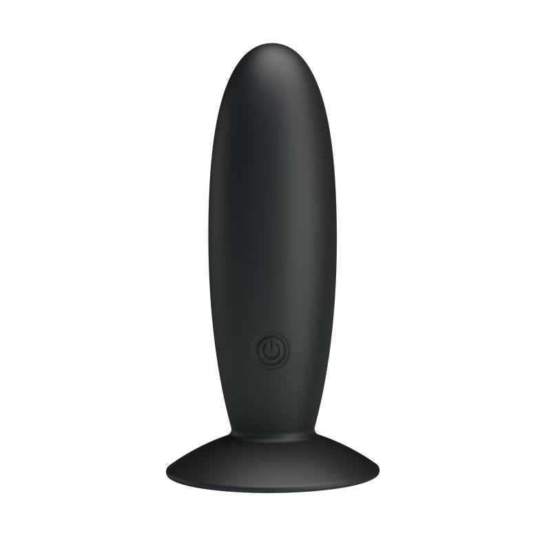 Pretty Love Vibrating Butt Plug Anal Black - UABDSM