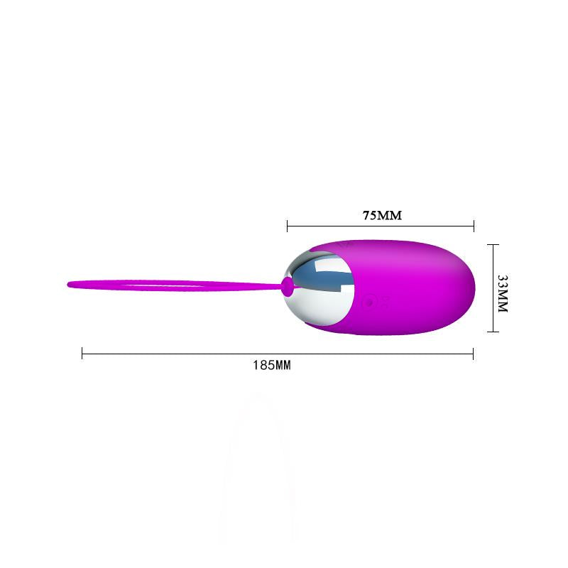 Pretty Love Vibrating Egg Benson Pink - UABDSM