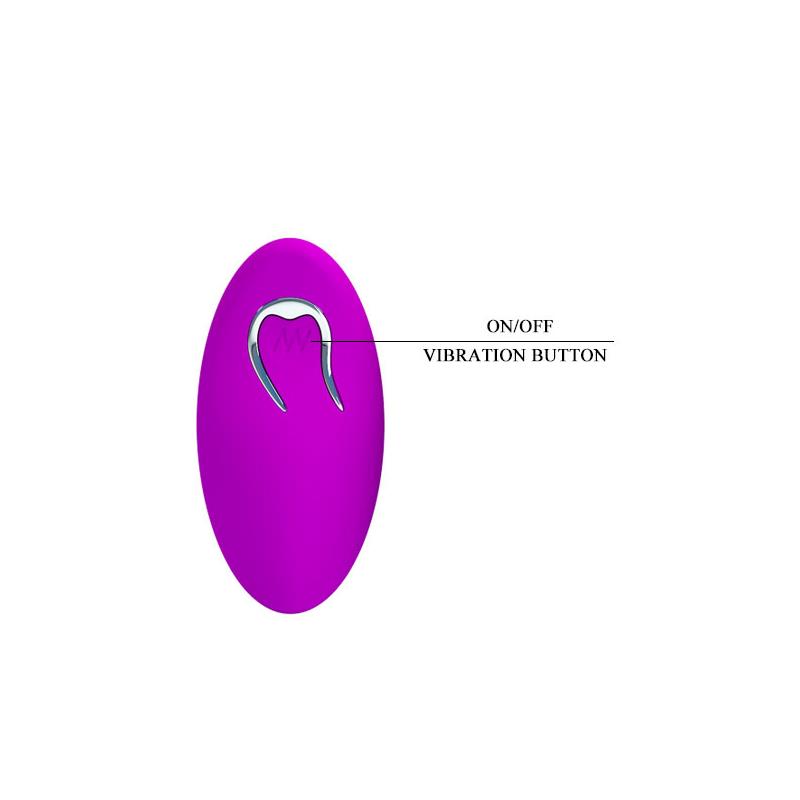 Pretty Love Vibrating Egg Bradley Purple - UABDSM