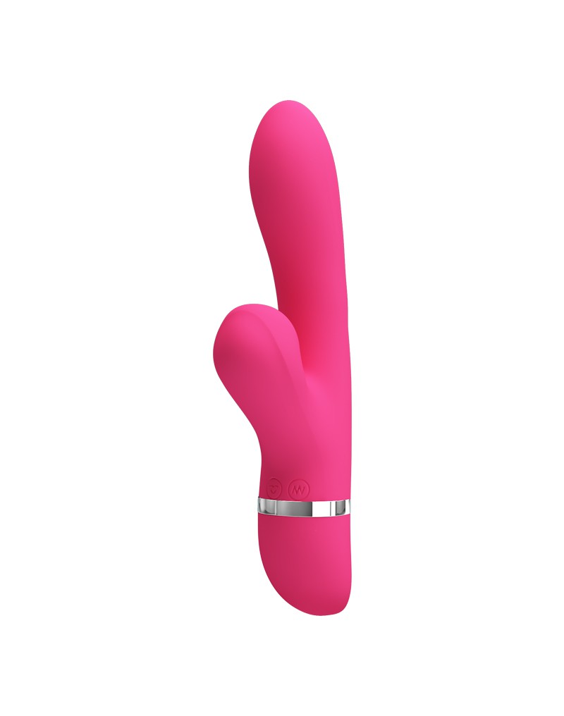 Pretty Love - Willow - Rabbit Vibrator With Sucking Function - Pink - UABDSM