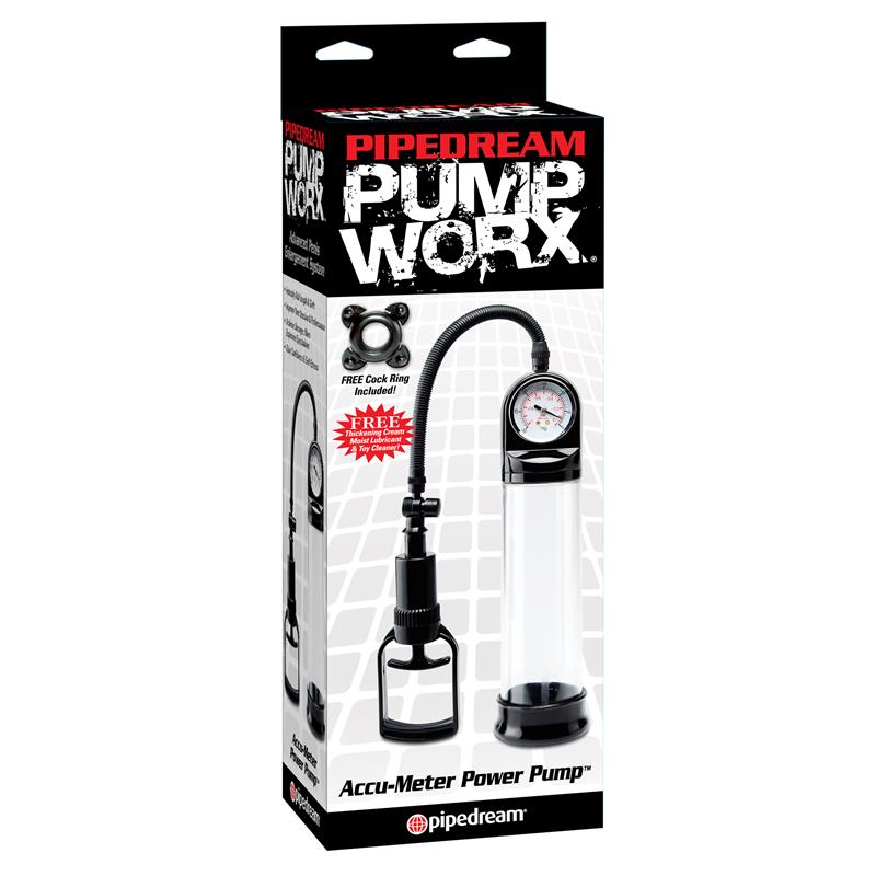 Pump Worx Accu-Meter Power Pump Black - UABDSM