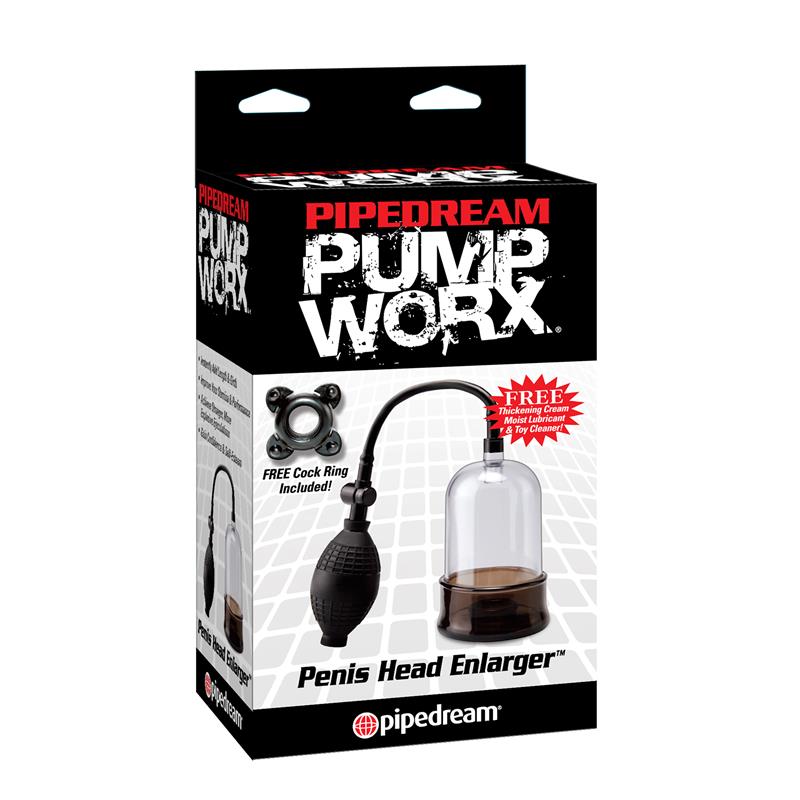 Pump Worx Penis Head Enlarger Black - UABDSM