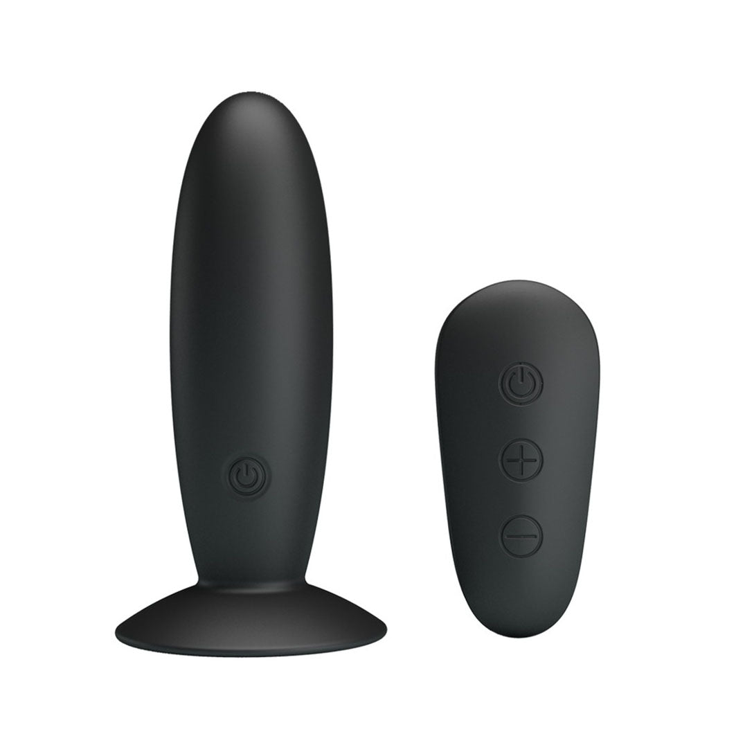 Mr Play Remote Control Vibrating Anal Plug - UABDSM