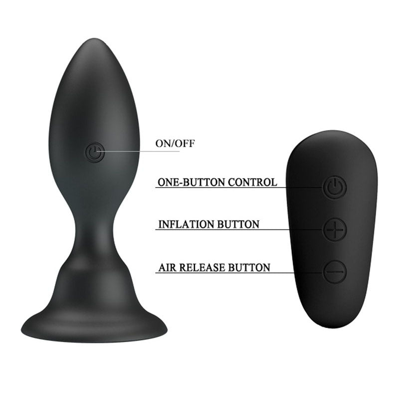 Mr Play Vibrating Anal Plug - UABDSM