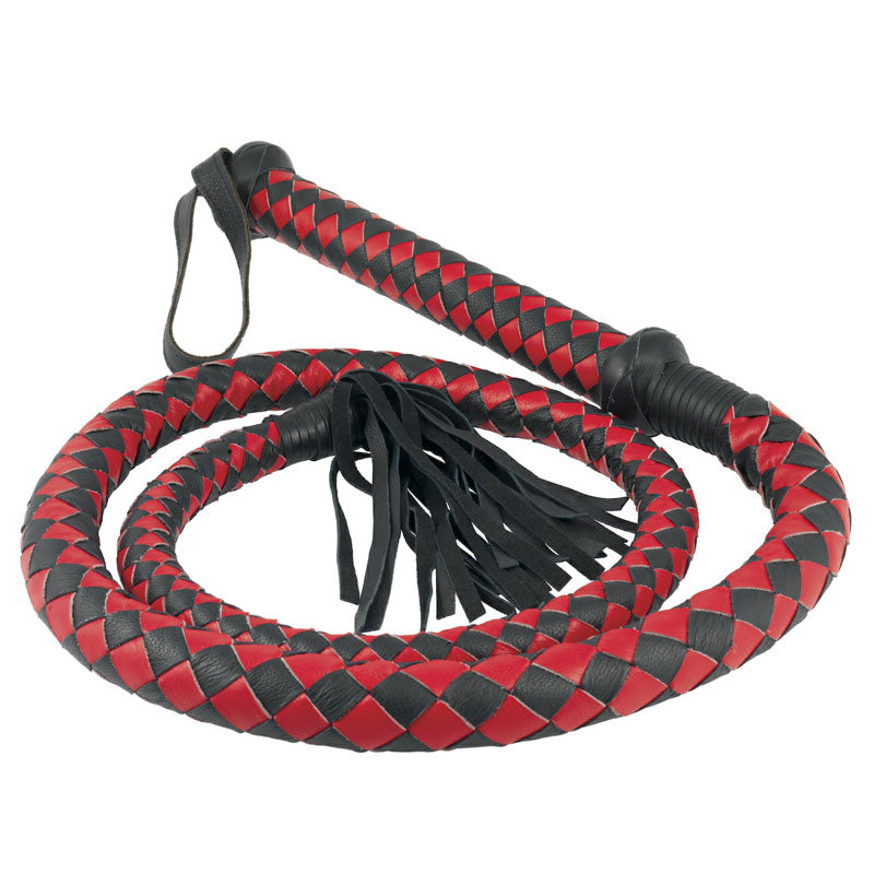 Long Arabian Whip Red And Black - UABDSM